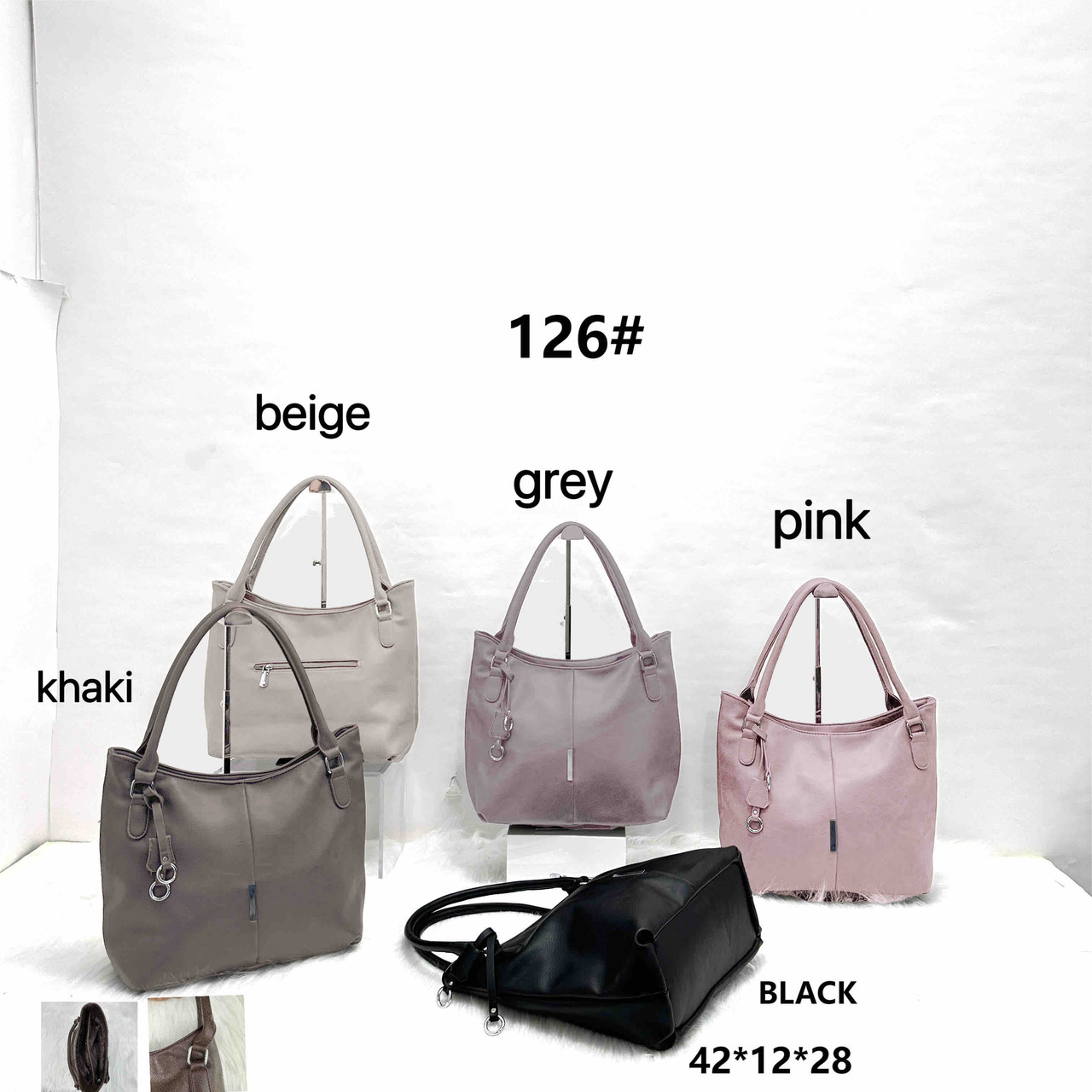 Сумка жіноча з штучної шкіри!, фото 1