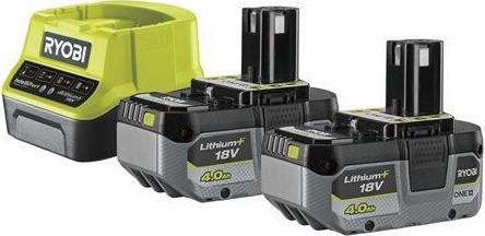 Ryobi Набір акумулятора та зарядного пристрою ONE+ RC18120-240X 18В 2х4А·год ЗП 2А