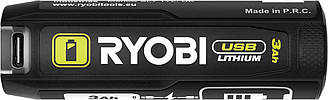 Ryobi Акумулятор RB4L30, USB Lithium, 4В, 3А•год