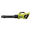 Ryobi Повітродув садовий акумуляторний RY36BLXB-0 36В MAX POWER 306 км/год 1240 м.куб/год 3кг без АКБ та ЗП, фото 6