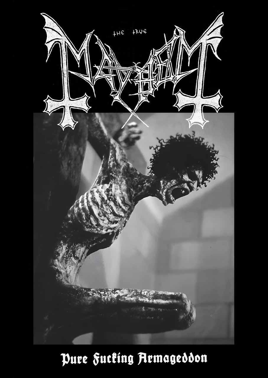Плакат Mayhem - Pure Fucking Armageddon