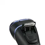 Акумуляторна електробритва з тримером та USB/Type-C заряджанням Vgr V-306, фото 5