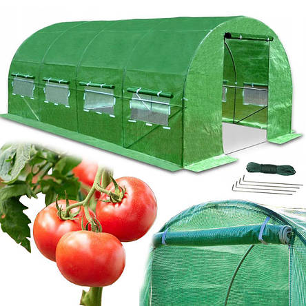 Садова теплиця парник 4x2,5x2 м (10 м2) Mar-Pol M85001 Польща, фото 1