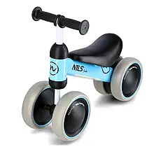 Біговел чотириколісний NILS Fun RB002 Синій
