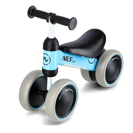 Біговел чотириколісний NILS Fun RB002 Синій, фото 1