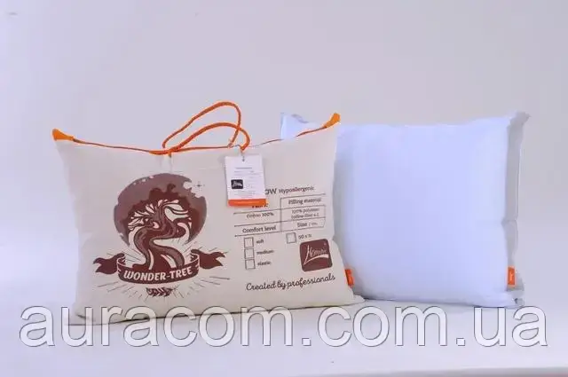 Подушка з лебединим пухом, гіпоалергенна, фото 1