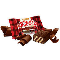 Цукерки Johnny Krocker choco Roshen 1 кг (вафельні цукерки Рошен)