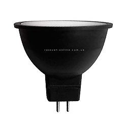 Лампа LED LS MR16 10W BK Light Set 220V G5.3 Ø50х50мм 10Вт світлодіодна чорна матова 3000К / 4500K 800Lm
