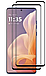 Захисне скло 2 шт CDK для Motorola Moto G85 | 3D Full Glue (018458) (black), фото 3