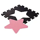 Розвивальний килимок манеж-пазл NILS Fun MD03 140x140см 36 елементів PINK, фото 8