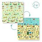 Дитячий складаний килимок Nils Fun City MD04 195x180 см, фото 4