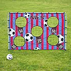 Портативні футбольні ворота із сіткою Nils NT7788 215x150x76 см, фото 5