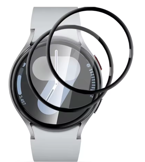 Захисна плівка 2 шт CDK для Samsung Galaxy Watch4 (R860 / R865) 40 mm | Composite Film box (012969) (black), фото 1