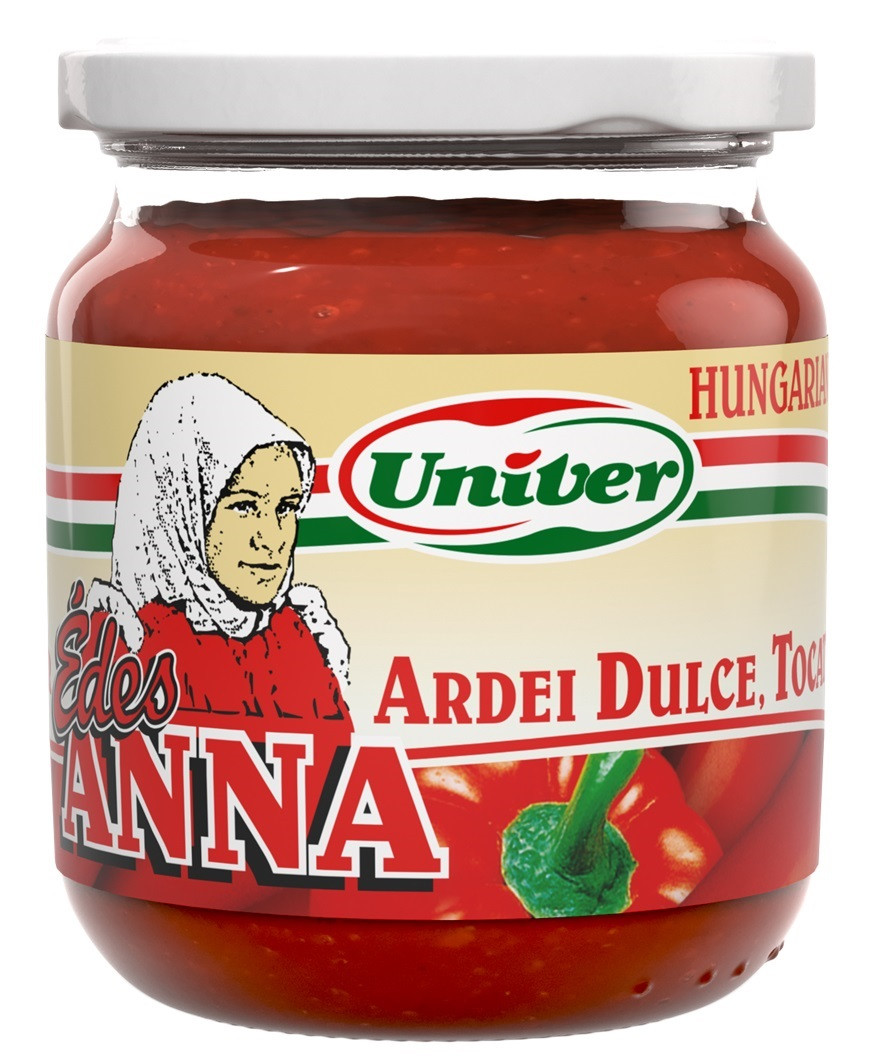 Соус із солодким перцем Edes Anna Univer Ardei Dulce 200 г Угорщина
