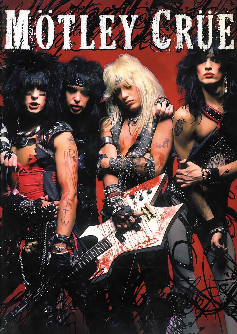 Плакат Motley Crue - Band-3
