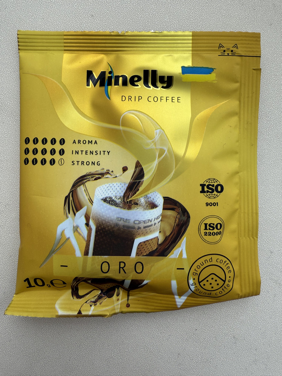 Кава Minelly ОРО дріп-пакет Arabica 100%, фото 1