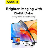 Кабель Baseus High Definition Series Type-C to DP 8K Adapter 1.5m, фото 5