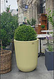 Бетонний вазон серія "Алассіо" (Д35-64 см) для квітів та дерев, для вулиці, саду, дачі та тераси, фото 4