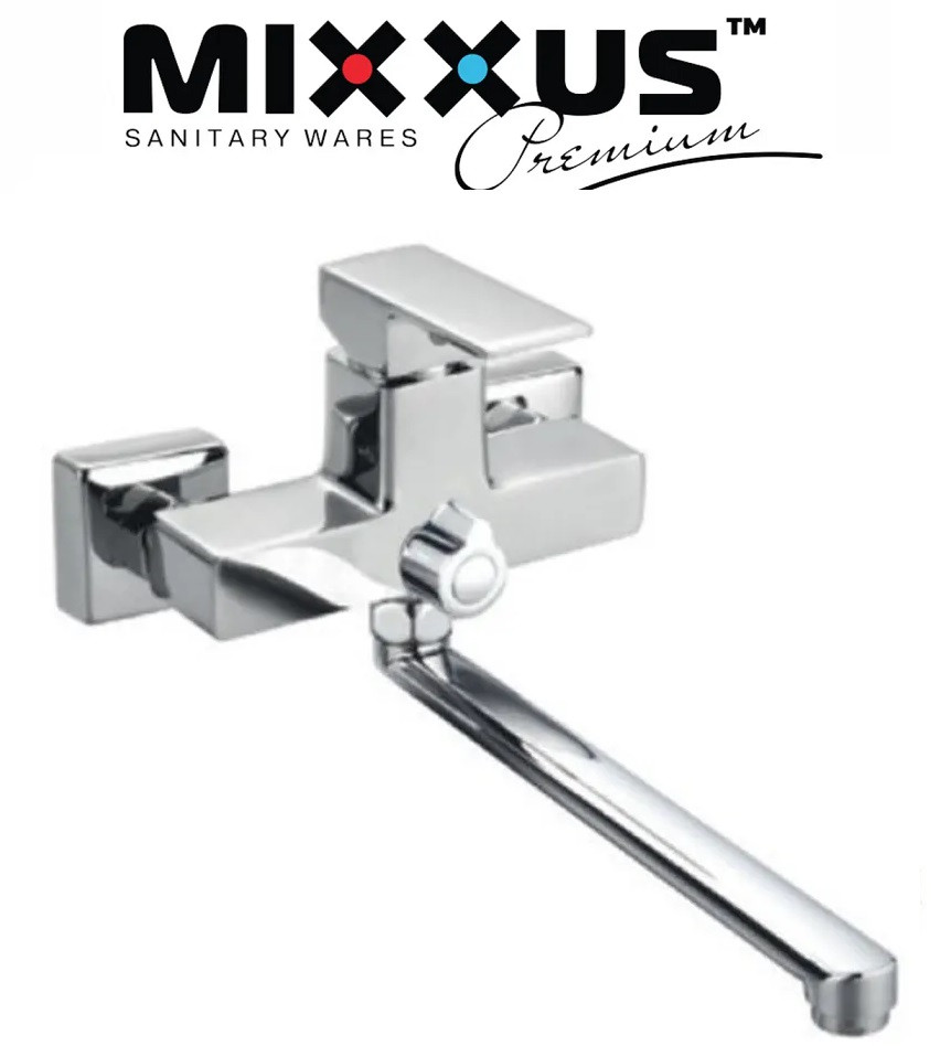 Змішувач для ванни Mixxus Trinity 006 латунь з довгим виливом