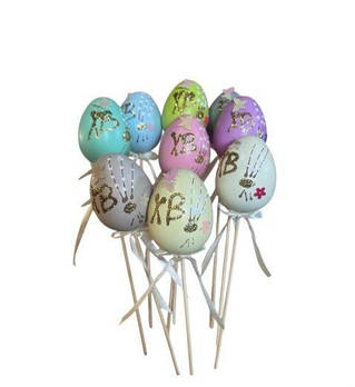 Великодній топпер для декору Яйце ХВ 6*5 см