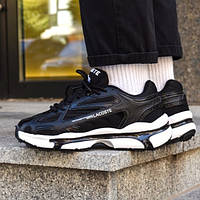 Чорні чоловічі шкіряні кросівки Lacoste L003  / Демісезонні кросівки Лакоста