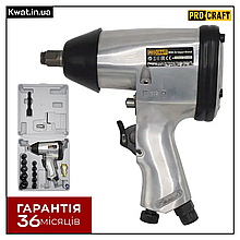 Гайковерт пневматичний Procraft IW40S 7000 об хв 314 Нм Робочий тиск 6 бар