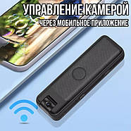 Міні-камера бездротова з поворотним об'єктивом та нічною зйомкою 1080P Full HD Wi-Fi, фото 5