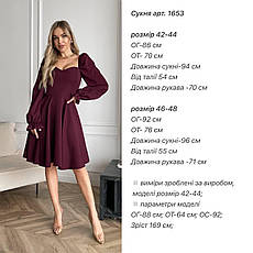 Сукня жіноча, костюмка 42-44, 46-48 (8) Avan4930-1653, фото 6