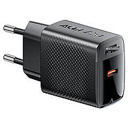 Мережевий зарядний пристрій ACEFAST A102 PD30W GaN single USB-C charger (EU) Black, фото 3