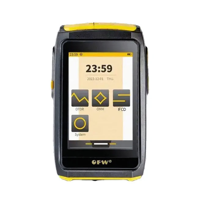Тестер оптоволокна OTDR OFW FWT-100 APC PRO, 1550 нм 20 дБ 80км рефлектометр VFL OPM +IFCD + перехідник UPC-APC