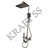 Душевая система с тропическим душем и термостатом KRF15