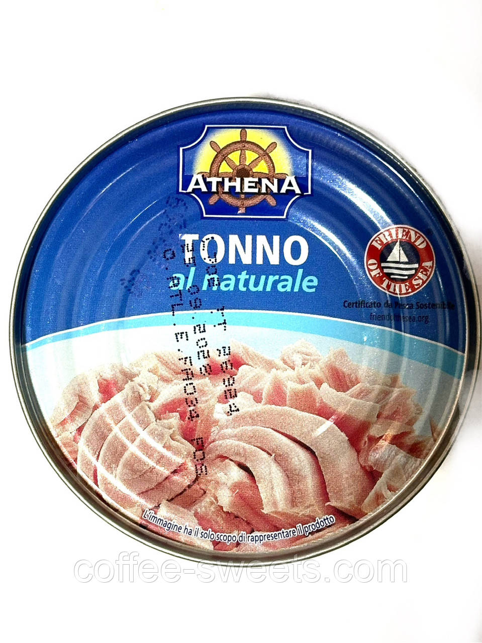 Тунець у власному соку ATHENA Tonno al Naturale 80 г