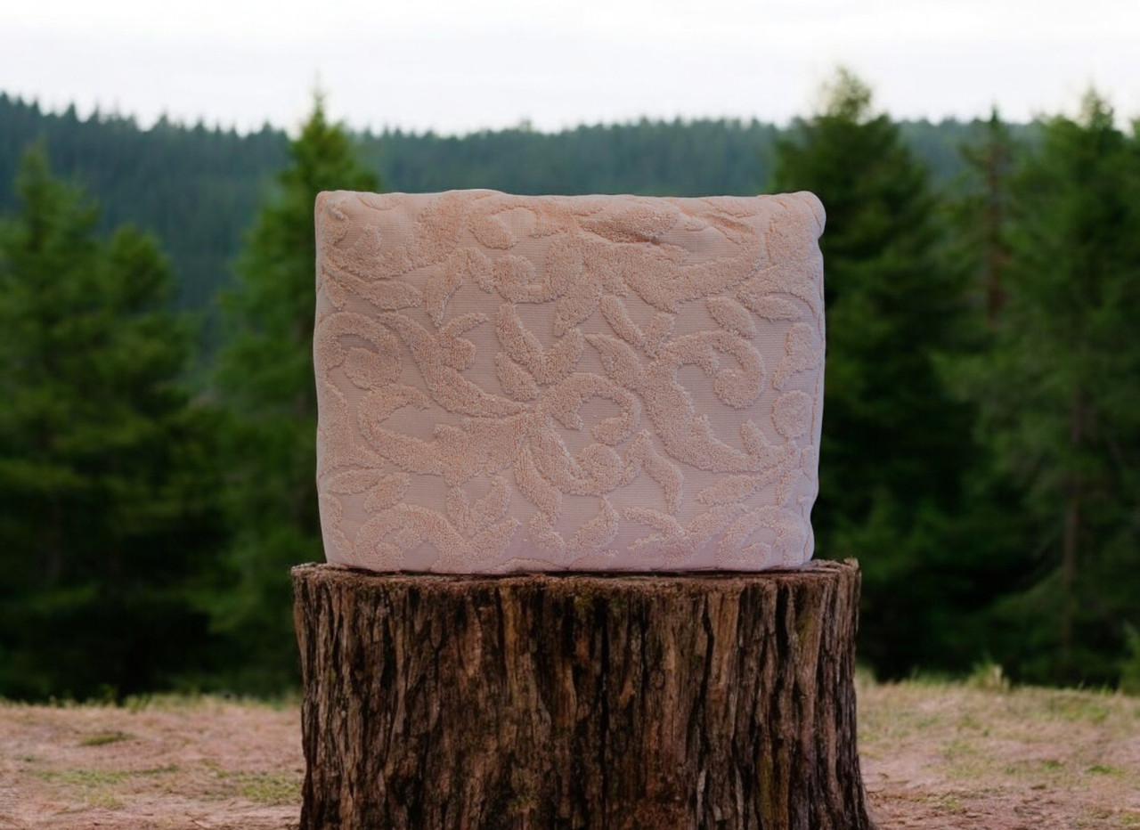 Махрове покривало Cotton Area 160 х 220 см персикове, фото 1