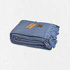 Вафельне покривало Sikel 210×240 см. Carel Mavi, фото 4