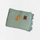 Вафельне покривало Sikel 210×240 см. Carel Yesil, фото 3