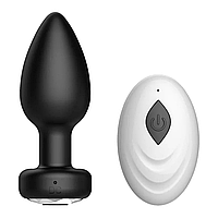 Пробка на управлении анальная пробка на пульте анальная пробка с кристаллом вибропробка черная