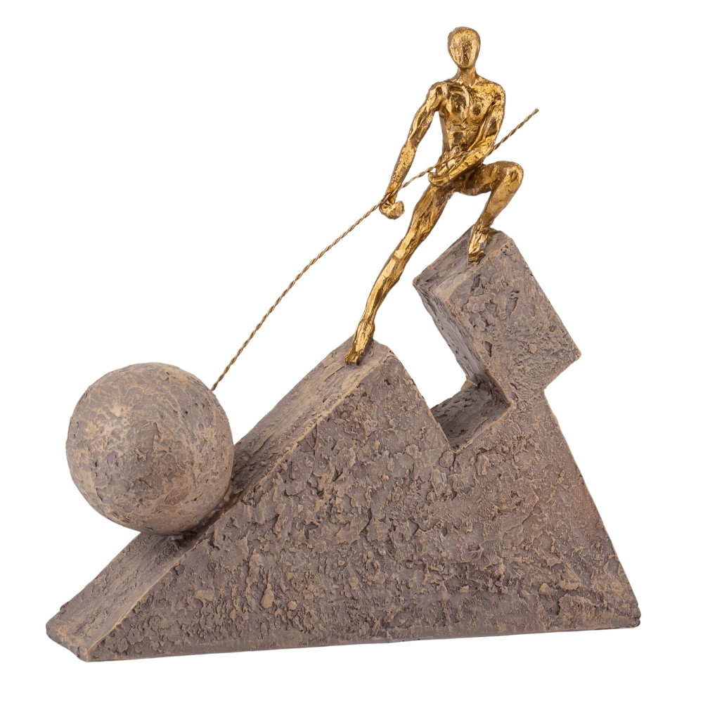 Декоративна статуетка зі смисловим символізмом "Виклик долі" з полістоуну висота 21 см, фото 1