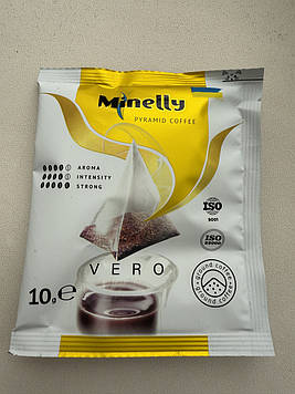 Кава у пірамідках Minelly VERO Arabica 100% Обсмаження:середнє