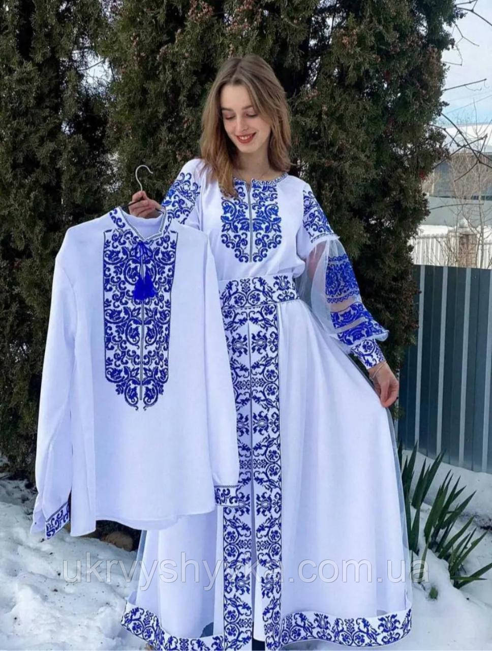 Неймовірно ніжні весільні вишиванки "Закохані"
