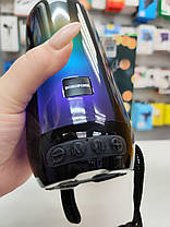 Колонка Borofone BR25 Crazy sound colorful luminous Bluetooth (Чорний), фото 3