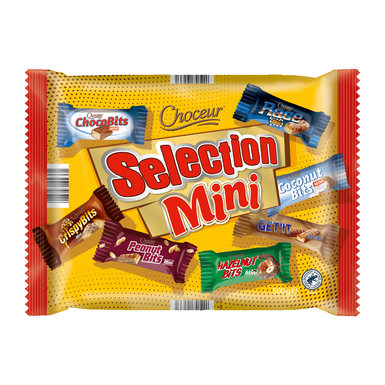 Шоколадні батончики CHOCEUR Selection Mini, 500 грам, фото 1