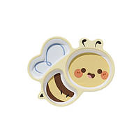 Тарілка дитяча Бджола жовта 18560 3.3х21.8х26.9 см 5010853