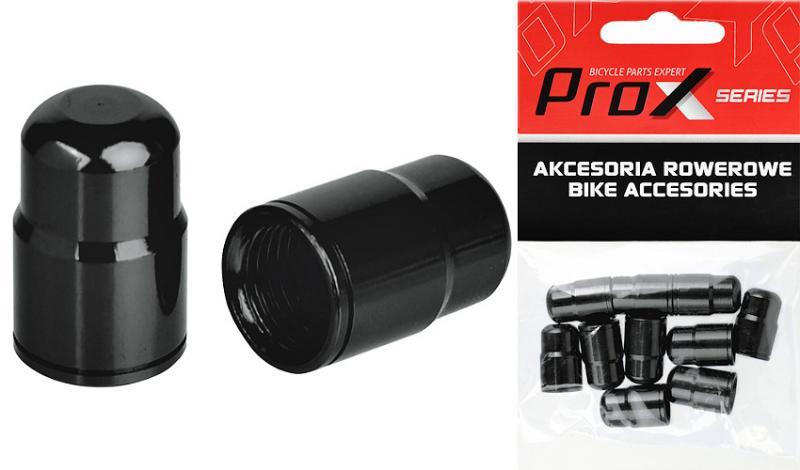 Ковпачки на ніпель ProX AV-01 AV Schrader 10 шт., чорний (C-PZ-0454)