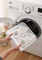 Мішок для прання взуття 18654 12х30х36 см білий 5011889