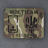 Шеврон патч 12 х 9 см хижак, мультикам, піксель, олива, койот, фото 2