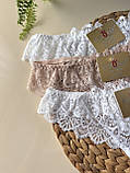 Набір жіночих трусиків, кружевні стринги, розмір Л, фото 2