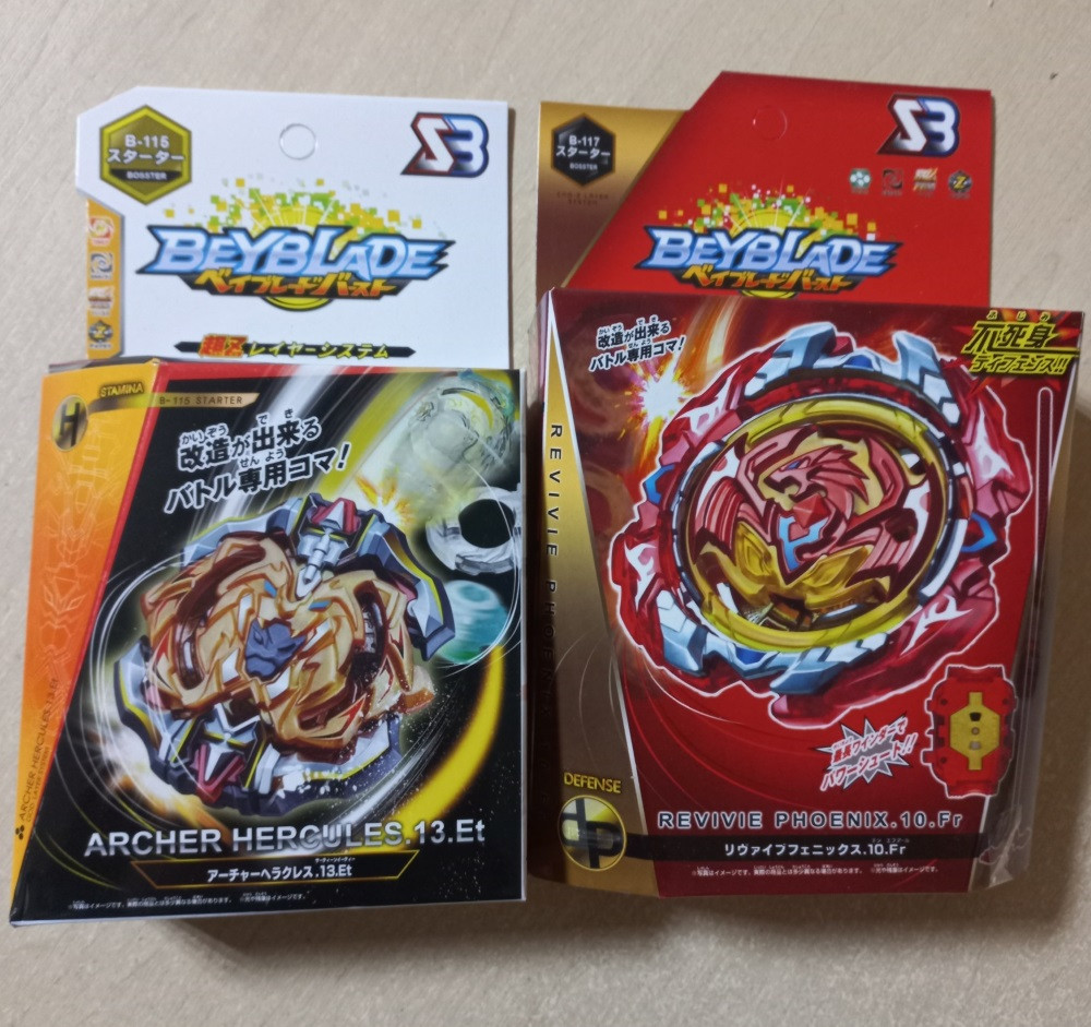 Ігровий набір бейбрів Beyblade Гекулес і Фенікс