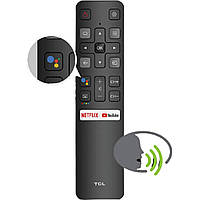 Пульт TCL SRC802V , NETFLIX  YouTube, з голосовим керуванням, Пульт для телевізора TCL - Оригінал