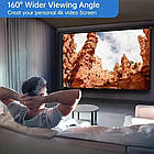 ⇒ Екран White Milk "Black Back" (84 дюйми) - білий проекційний екран для проектора з чорною зворотною стороною, фото 4