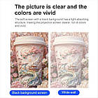 ⇒ Екран White Milk "Black Back" (84 дюйми) - білий проекційний екран для проектора з чорною зворотною стороною, фото 5